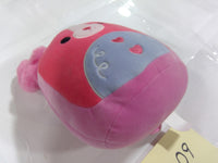 Squishmallows Chonk Bunny Plush Toy Small Pink Hearts Valentines Day New