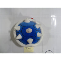 Nintendo Mario Kart Blue Spiny Shell Plush Kids OS Blue Excellent Spiked Shell