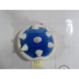 Nintendo Mario Kart Blue Spiny Shell Plush Kids OS Blue Excellent Spiked Shell