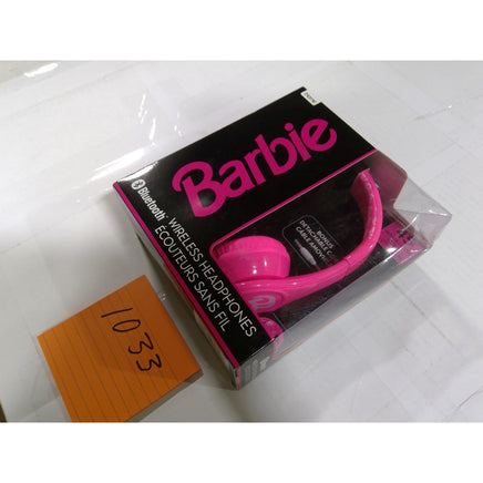 iHome Barbie Wireless Bluetooth Headphones Kids OS Pink New Over-Ear Foldable