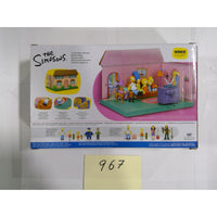Jakks Pacific The Simpsons Living Room Diorama Playset Homer 2.5" New