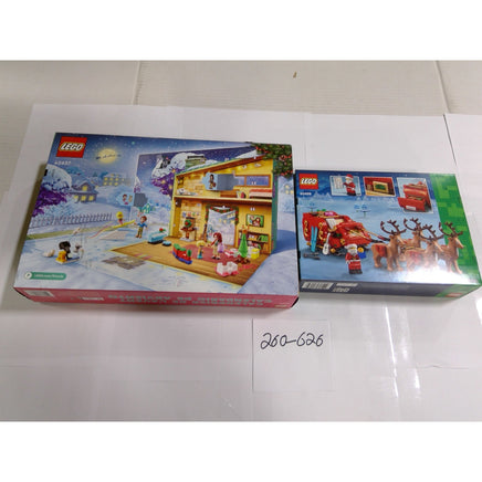 LEGO Friends Advent Calendar 2024 42637 & Santa's Sleigh 40499 Kids Multi New