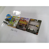 Hot Wheels Premium Lot 4 Knight Rider Rugrats Back To The Future 007 NEW 1:64
