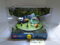 LEGO City 60426 Jungle Explorer Truck Lighted Display Case Clear Plastic