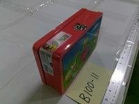 Nintendo Super Mario Kids Pencil Case Metal Supply Box Pink Princess Peach Toad