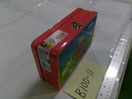 Nintendo Super Mario Kids Pencil Case Metal Supply Box Pink Princess Peach Toad