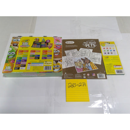 Crayola Silly Scents Smashups Art Case Well Dressed Pets Coloring Set New Bundle