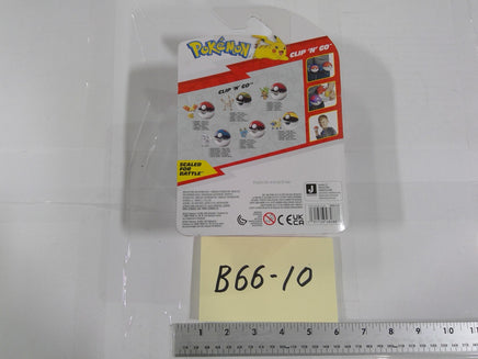 Pokemon Clip 'N' Go Togepi Great Ball Action Figure Jazwares Toy New Carded