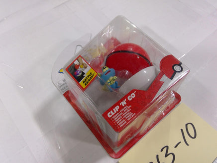 Pokemon Froakie Clip 'N' Go Action Figure Jazwares Poké Ball Toy New Sealed Red