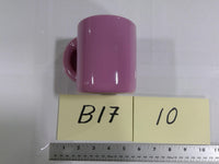 Pink Ceramic Coffee Mug Winking Smile Face Novelty Cup Modern Cute Decor Kitchen