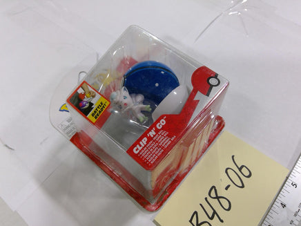 Pokemon Lola Clip 'N' Go Great Ball Action Figure Jazwares Toy White Blue