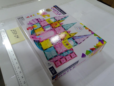 Magna-Tiles Castledlx MicroMags 48 Piece Castle Magnetic Building Set 3+ New