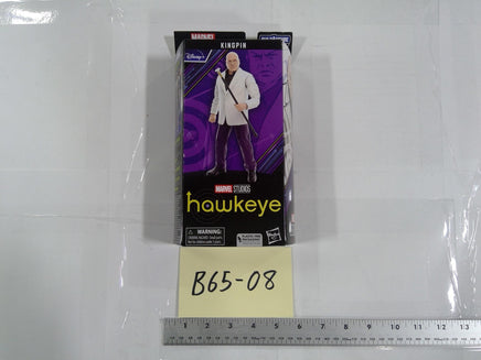Marvel Legends Hawkeye Kingpin Action Figure Hasbro 6in New White Suit Boxed