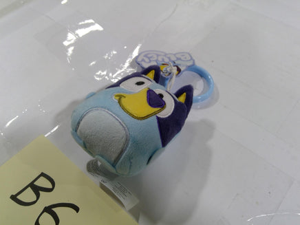 Bluey Dog Plush Clip-On Toy Mini Blue Bag Clip Keychain Stuffed Animal New