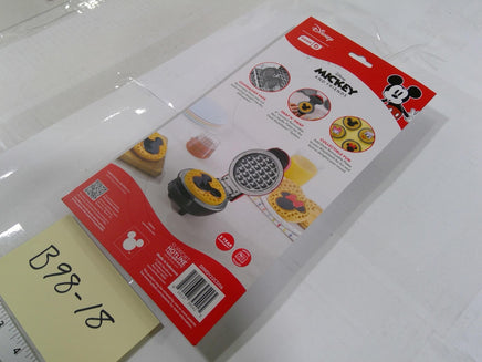 Disney Dash Mickey & Minnie Removable Mini Waffle Plates Set Of 2 Gray Metal