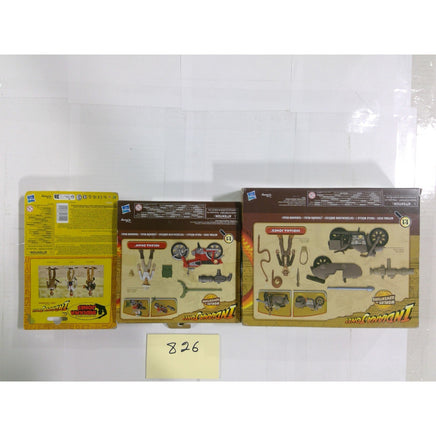 Hasbro Indiana Jones Action Figure Lot 3pc Worlds of Adventure Sallah New NIB
