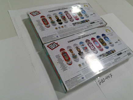 Tech Deck Paris 2024 Competition Legends 8pk Fingerboard Toy Set Lot 2 New