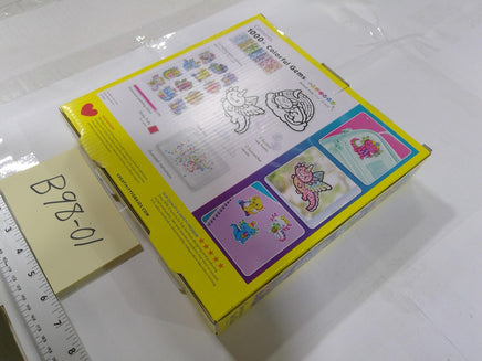 Creativity For Kids Big Gem Diamond Painting Axolotl Stickers Craft Kit New