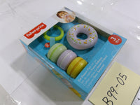 Fisher-Price Eat Dessert First Gift Set Baby Teether Rattle 3m+ Girl Multi GXV83