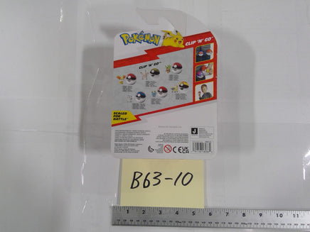 Pokemon Froakie Clip 'N' Go Action Figure Jazwares Poké Ball Toy New Sealed Red