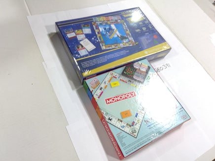 Hasbro Monopoly Polar Express Train-Opoly Family Board Game Lot New Sealed