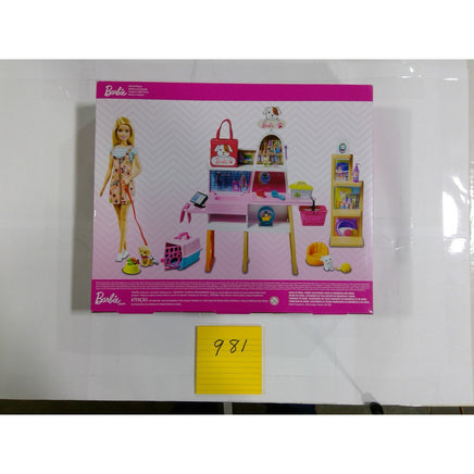 Barbie Pet Boutique Playset Barbie Doll Pink New 25+ Pieces Accessories
