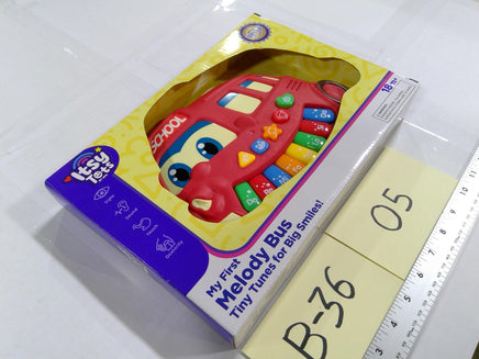 Itsy Tots My First Melody Bus Musical Toy 18m+ Red School Bus Toddler Sounds