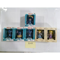 Beast Kingdom Disney Stitch Princess Figure Lot 6pc Blue Purple New In Box