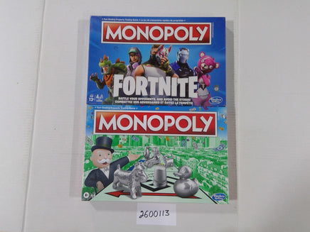 Hasbro Monopoly Fortnite & Classic Monopoly Board Game Lot New Sealed Family