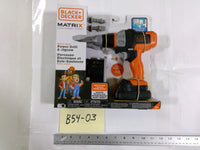 JAKKS Pacific Black+Decker Matrix Junior Power Drill Jigsaw Kids Toy 3+ Orange