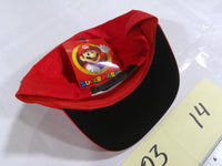 Super Mario Hat Cap Baseball Snapback Boys Adjustable Red Costume Cosplay Gamer