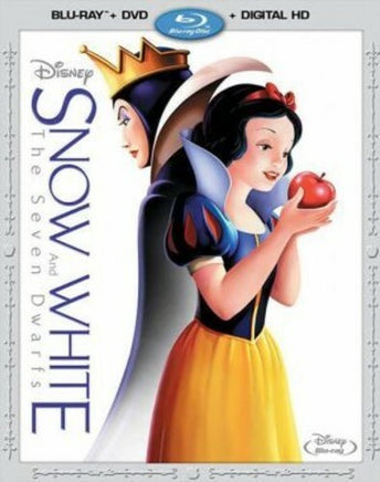 Snow White And The Seven Dwarfs Blu-ray DVD Digital HD Disney Slipcover Region A