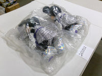 Disney Minnie Mouse Plush Toys Small Silver Purple Outfits Lot 2 New Multicolor