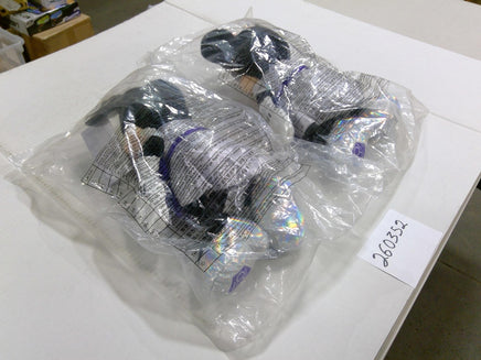 Disney Minnie Mouse Plush Toys Small Silver Purple Outfits Lot 2 New Multicolor