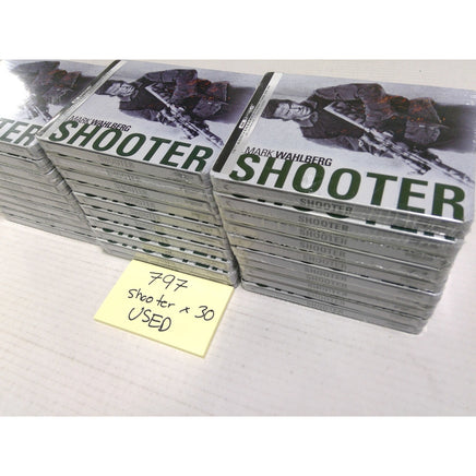 Paramount Shooter 4K UHD Steelbook Lot of 30 Mark Wahlberg 15th Anniv USED