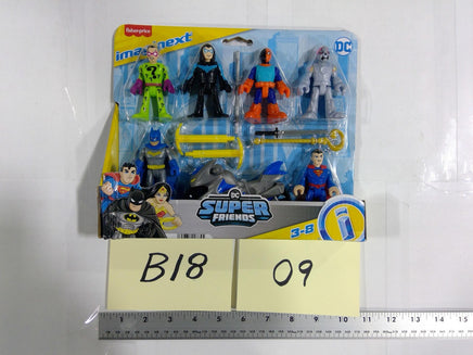DC Super Friends Imaginext Batman Superman Figure Pack Fisher-Price Toy New