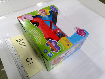 Peppa Pig Peppa's Big Family Car Vehicle Playset Hasbro Red Kids Toy 3+ New