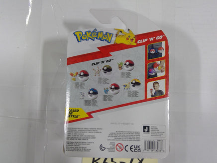 Pokemon Lola Clip 'N' Go Great Ball Action Figure Jazwares Toy White Blue