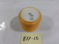 Room Essentials Small Planter Pot 5.5 In Orange Ceramic Glazed Ribbed Decor