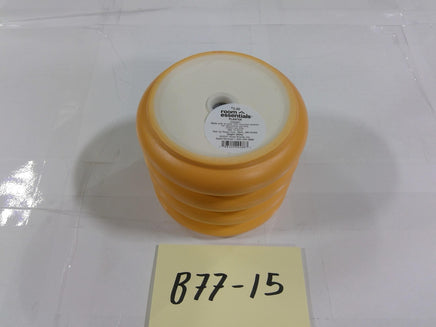 Room Essentials Small Planter Pot 5.5 In Orange Ceramic Glazed Ribbed Decor