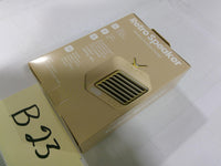 Retro Speaker Wireless Portable Beige 3W Micro USB Charging Cable New Box