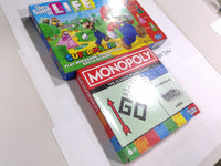 Hasbro Family Board Game Lot Monopoly Game Of Life Super Mario New Sealed