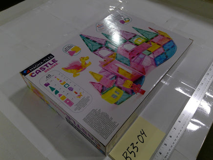 Magna-Tiles Castledlx MicroMags 48 Piece Castle Magnetic Building Set 3+ New