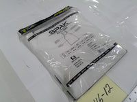 SPAK A-Shirts Mens Size Medium White 3 Pack Ribbed Tank Undershirts Cotton