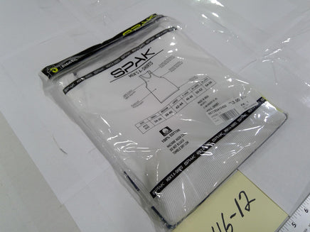 SPAK A-Shirts Mens Size Medium White 3 Pack Ribbed Tank Undershirts Cotton
