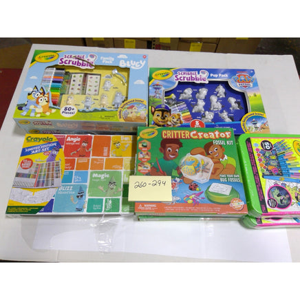 Crayola Art Activity Bundle Kids Unisex OS Multicolor New Bluey Paw Patrol 6pc