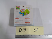 Fisher-Price Poppity Pop Turtle Push Toy 6m+ Rolling Beads Boy Infant Multicolor