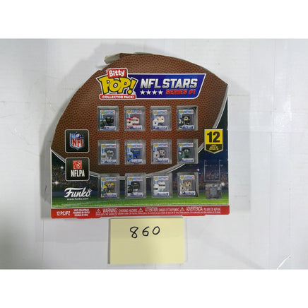 Funko Bitty Pop NFL Stars Series 1 12 Pack Multi Good Patrick Mahomes Josh Allen