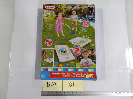Little Tikes My First Cornhole Game Kids Outdoor Bean Bag Toss Toy New