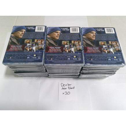 Showtime Dexter New Blood Blu-ray Lot of 30 Brand New Sealed 4-Disc Sets